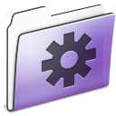 smooth, Smart, Folder MediumPurple icon