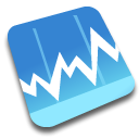 chart, graph RoyalBlue icon