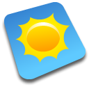 weather, climate CornflowerBlue icon