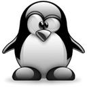 tux Black icon