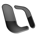 outlook Black icon