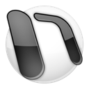 onenote Black icon