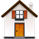 Building, house, Home, flowerless, homepage Black icon