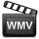 video, Wmv DarkSlateGray icon