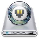 online, network Silver icon