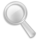 search, seek, Find Silver icon