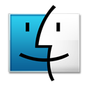 Finder Black icon