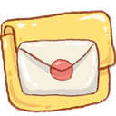 mail, Email, Letter, Message, envelop, Folder Khaki icon