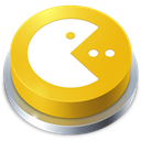 perspective, Game, gaming, button Goldenrod icon