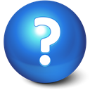 Ball, cute, help RoyalBlue icon