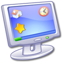 screen, Display, monitor, Computer LightSteelBlue icon
