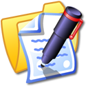 paper, File, yellow, Folder, document Black icon