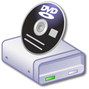 disc, Dvd, drive Black icon