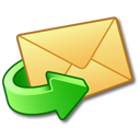 Email, Message, envelop, mail, Letter Khaki icon