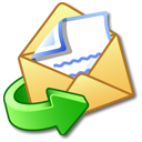 envelop, Message, Letter, mail, Email Black icon