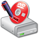 drive, dvdr Black icon