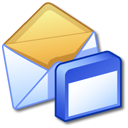 Letter, screen, Email, mail, Display, monitor, Message, Computer, envelop Black icon