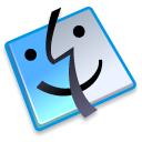 Finder Black icon