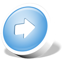 Arrow, webdev, ok, Forward, correct, yes, next, right CornflowerBlue icon