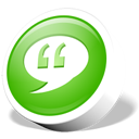 Comment, webdev, Chat, speak, talk LimeGreen icon