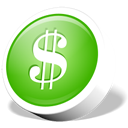 Cash, Money, coin, webdev, Currency LimeGreen icon