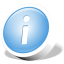 Information, webdev, about, Info CornflowerBlue icon