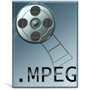 mpg, video, Mpeg LightSlateGray icon