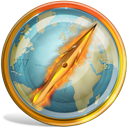 ifirefox, fire Black icon