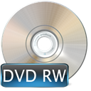 Dvd, Rw, disc Silver icon