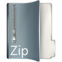 Zip DimGray icon