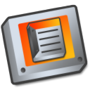 Folder, File, paper, document Black icon