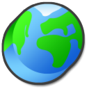 globe, earth, planet, world LimeGreen icon
