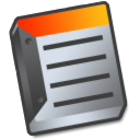 File, Rtf, paper, document DarkSlateGray icon