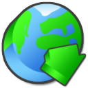 descending, Decrease, fall, download, internet, Down, Descend LimeGreen icon