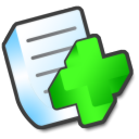 paper, File, new, document LimeGreen icon