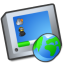 Desktop, virtual CornflowerBlue icon
