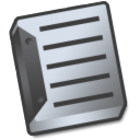 document, File, paper, Text DarkSlateGray icon