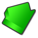 Descend, fall, download, descending, Decrease, Down LimeGreen icon