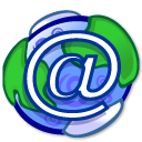 Xmail DarkBlue icon