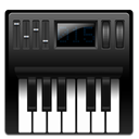 midi Black icon