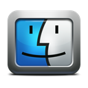 Finder Black icon