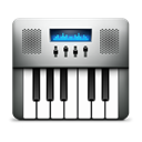 midi, Keyboard, Audio, Install, setup, Installation Black icon