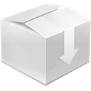 Box, drop Gainsboro icon
