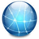 planet, world, globe, idisk, earth SteelBlue icon