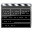 film, video, movie, toolbar DarkSlateGray icon