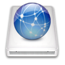 network, idisk SteelBlue icon