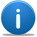 Information, Info, about SteelBlue icon