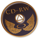 Rw, Cd, disc, save, Disk DarkSlateGray icon