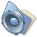music, Folder LightSlateGray icon