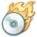 Application, Burn SaddleBrown icon